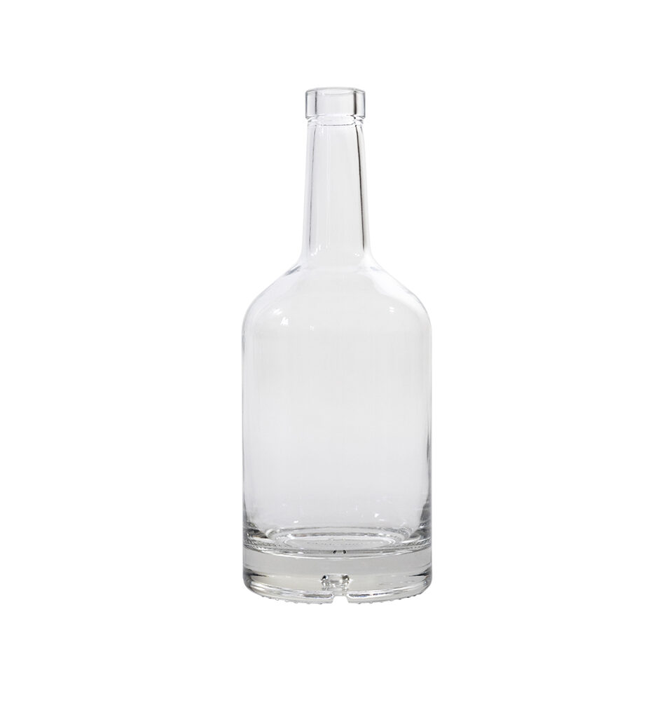 1 Liter Glass Long Neck Bottle - 28/400 Finish