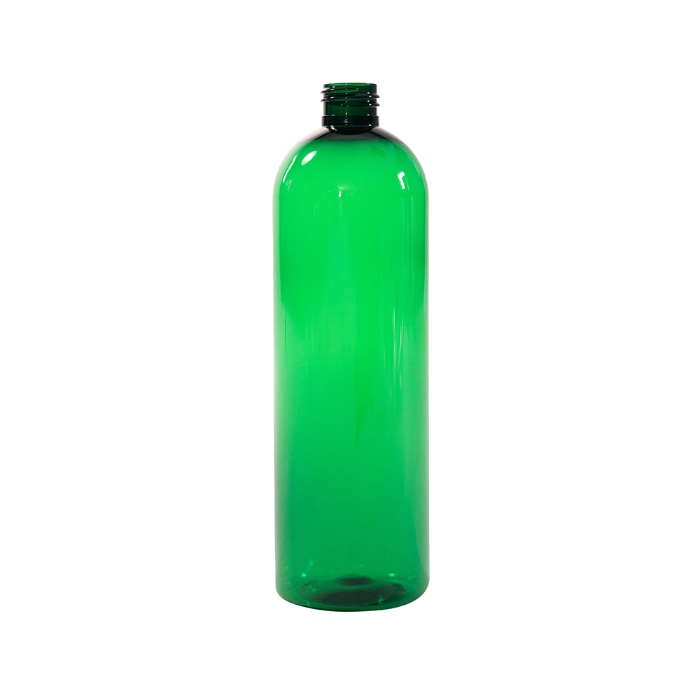 16oz PET Bullet Bottle 28-400 Green