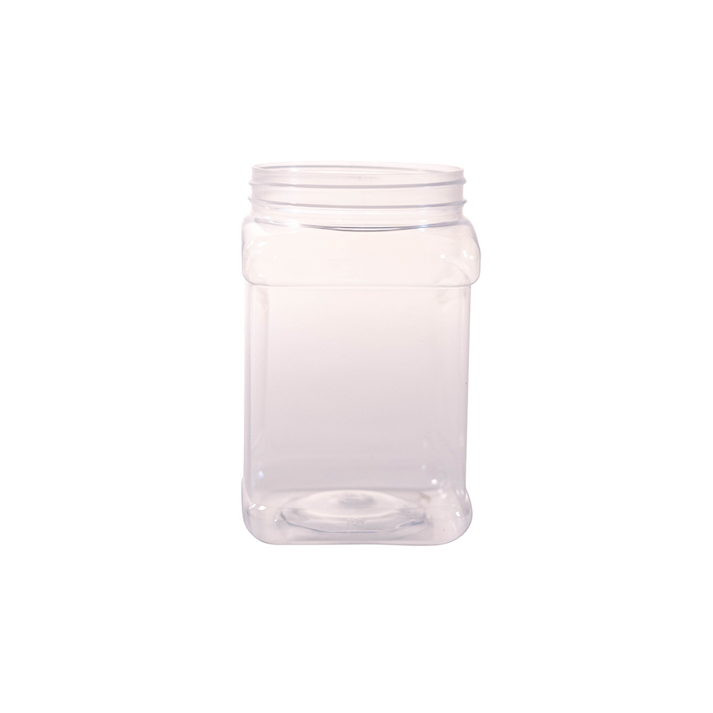 48oz Slim Pinch Grip PET Jar 89-400 Clear