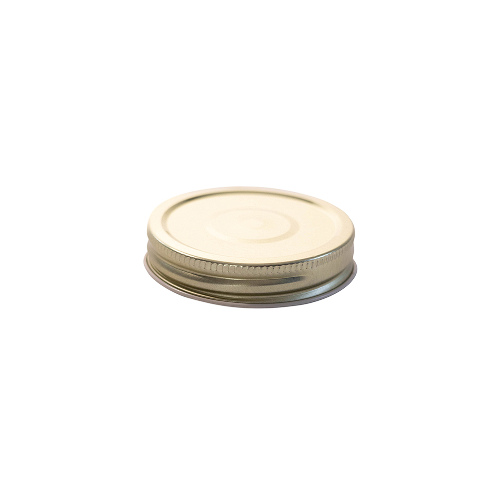 70G-450 Gold Tinplate Lid Plastisol Liner with Button
