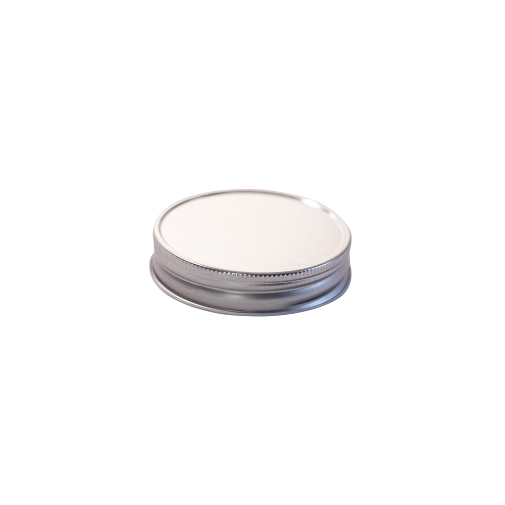 70G-450 Silver Tinplate Lid Plastisol Liner No Button