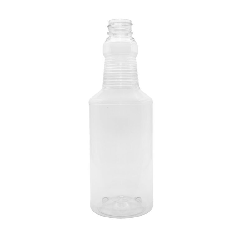 16OZ CLEAR PET RIBBED CARAFE