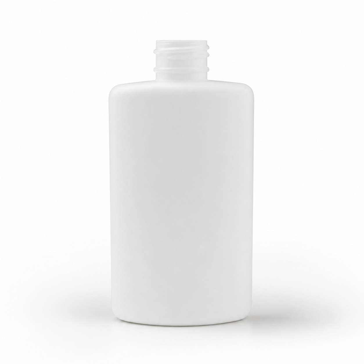 4OZ FLAT OVAL BOTTLE