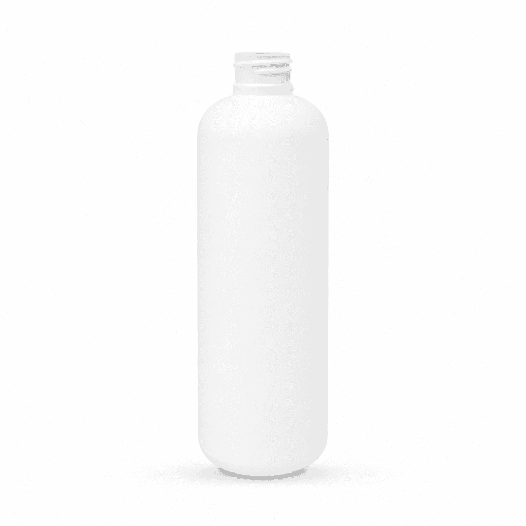 8OZ HDPE WHITE BULLET