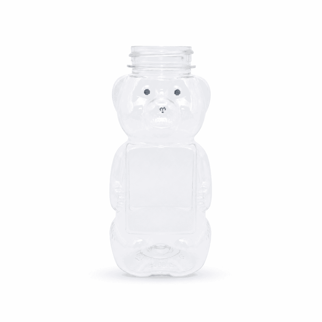 12OZ SLANT BOUBLE PANEL BEAR #100302