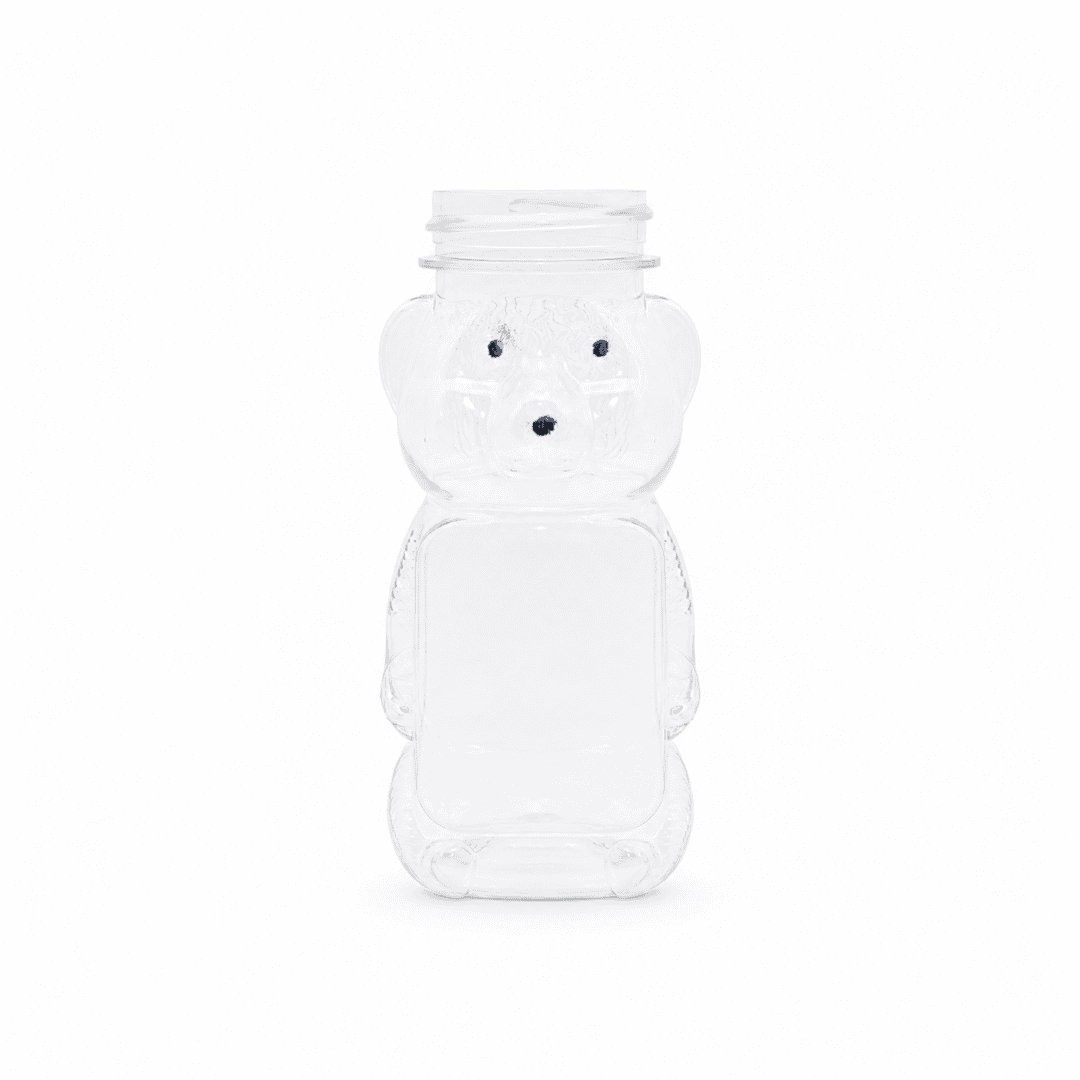 8OZ SLANT DOUBLE PANEL BEAR #100328