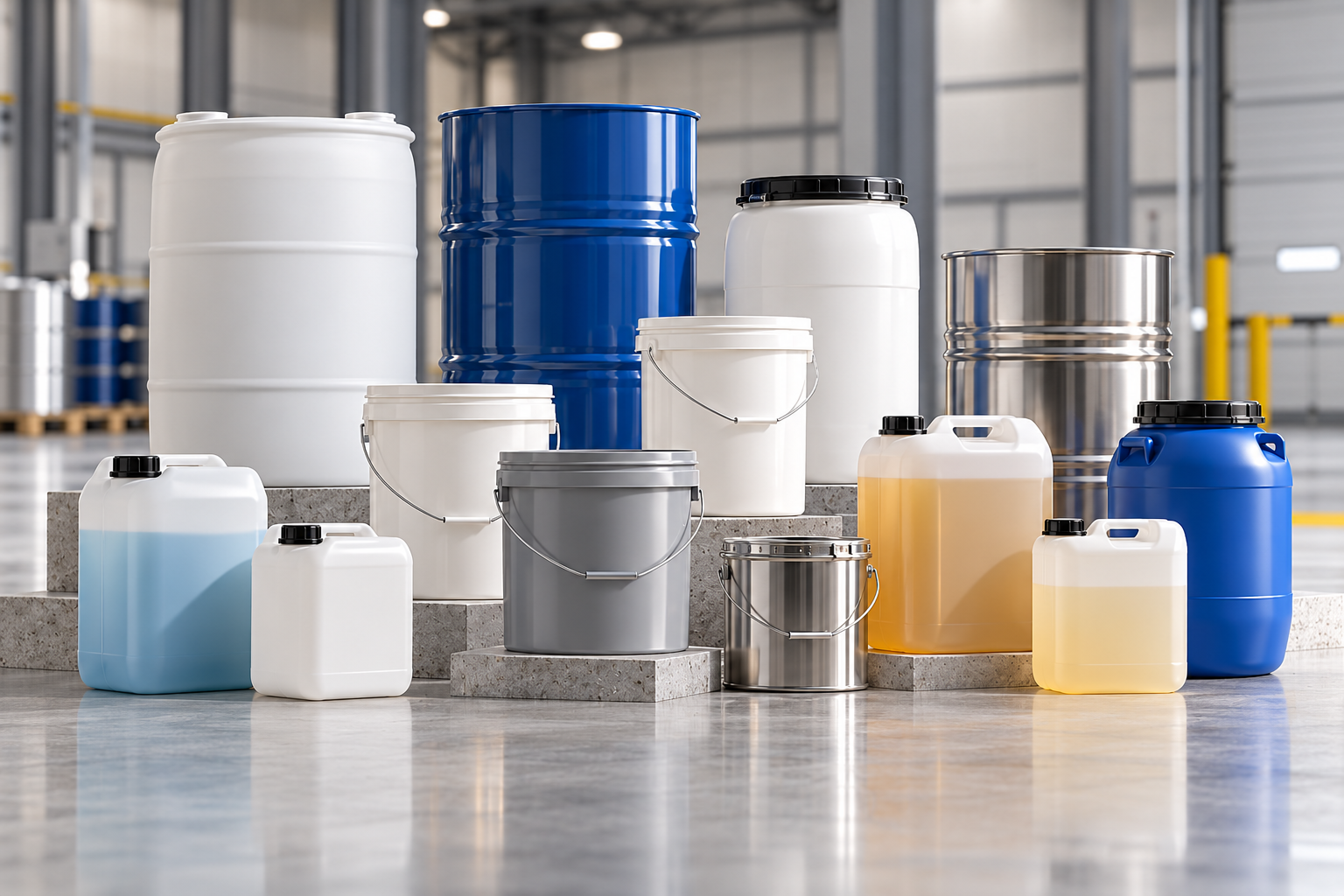 Drums, Pails & Bulk