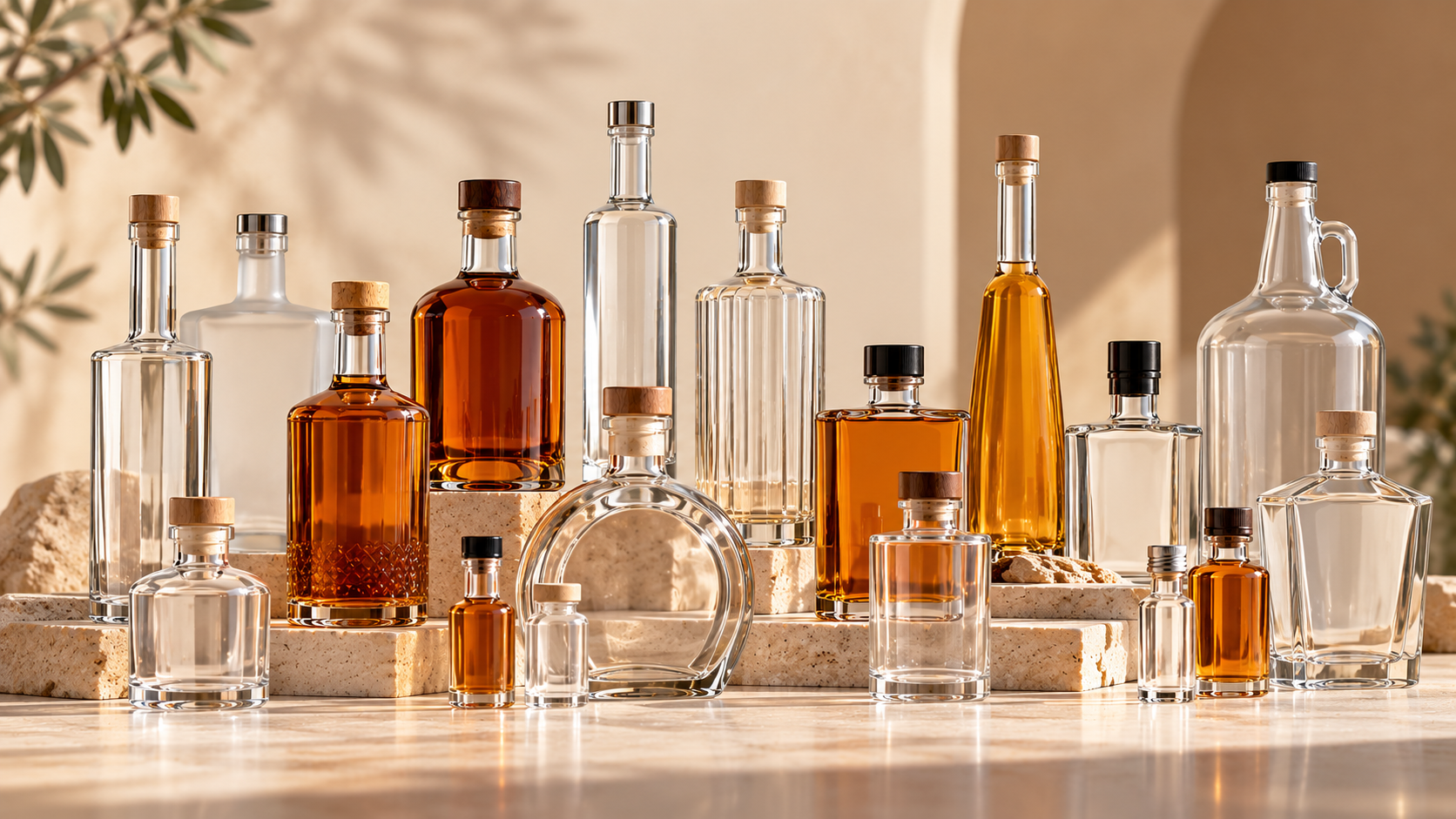 Premium Liquor Bottles