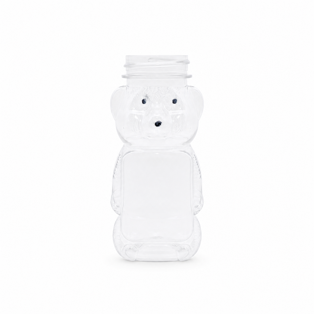 8OZ SLANT DOUBLE PANEL BEAR #100328