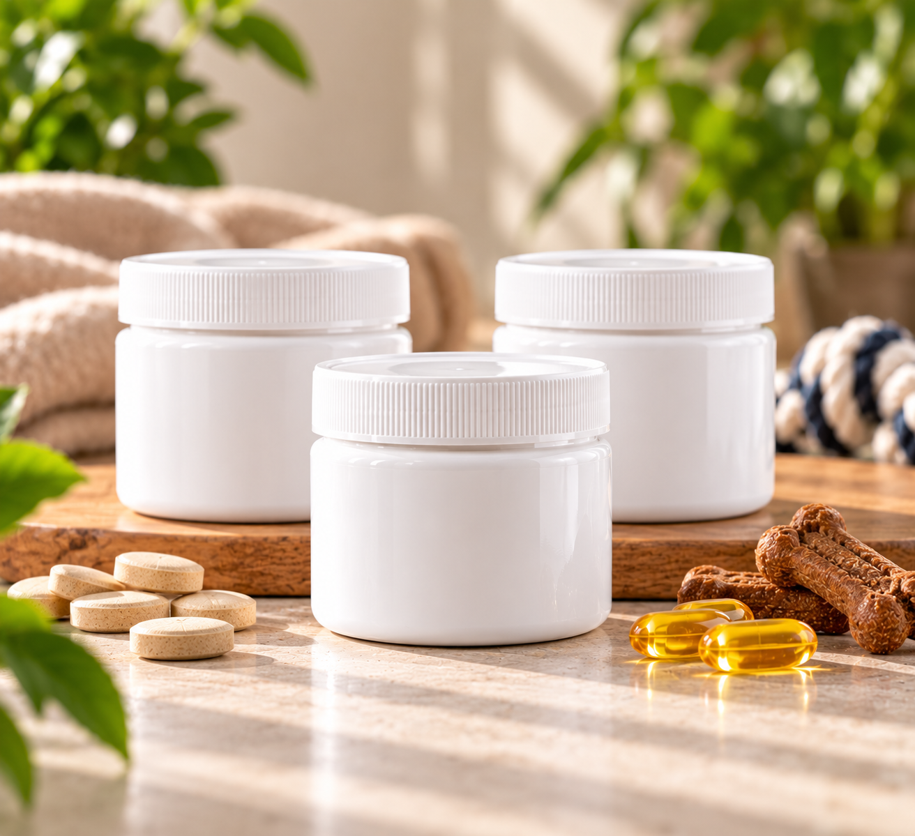 Vitamin & Supplement Jars