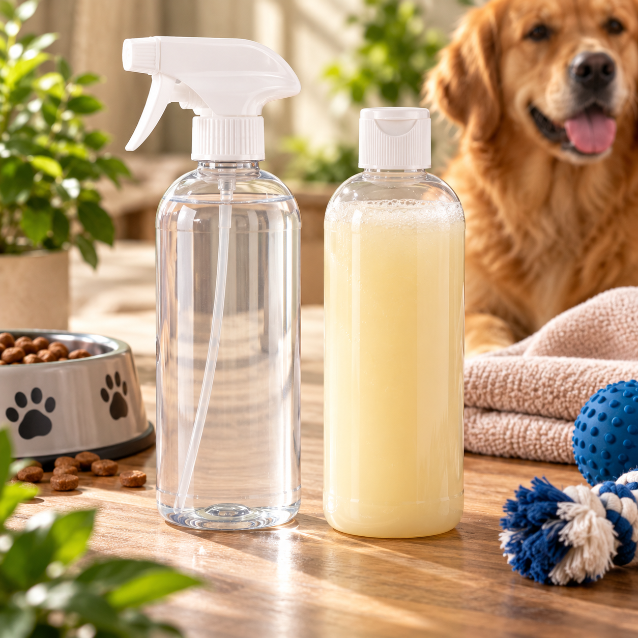 Spray & Shampoo Bottles