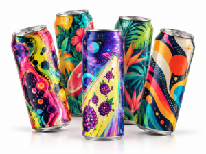12oz Printed Cans